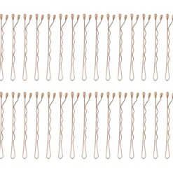 T3 Accessoires Clip Kit with 4 Alligator Clips and 30 Rose Gold Bobby Pins von Online