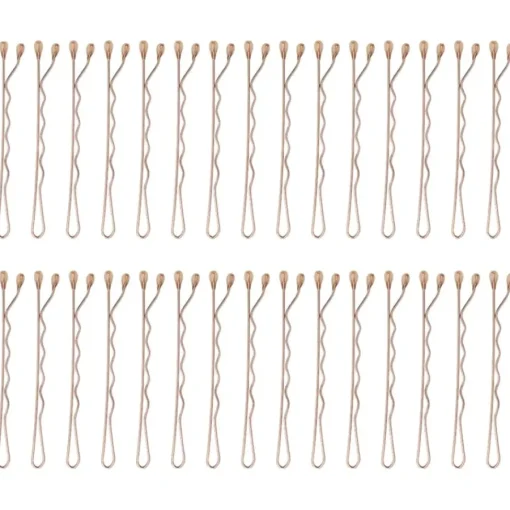 T3 Accessoires Clip Kit with 4 Alligator Clips and 30 Rose Gold Bobby Pins von Online