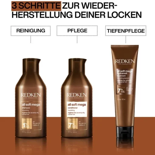 Redken All Soft Mega Curls Hydramelt Treatment Curls von New