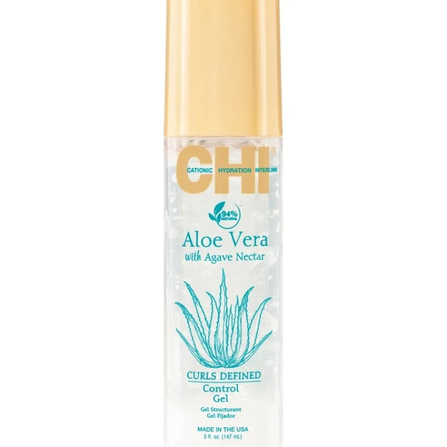 CHI Aloe Vera Curls Defined Control Gel von Hot