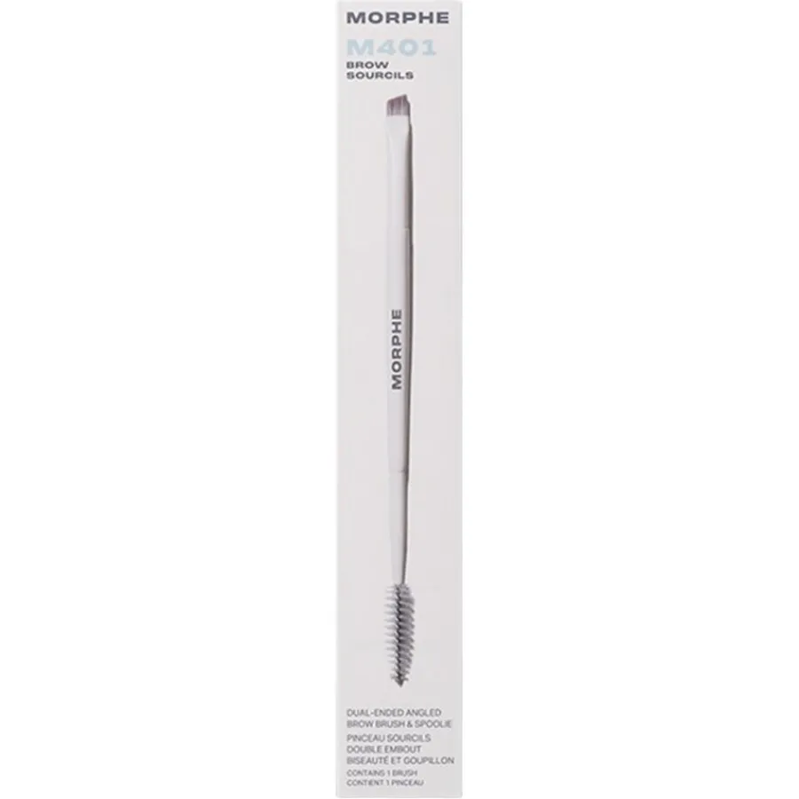 Morphe Augenpinsel M401 Dual-Ended Angled Brow Brush & Spoolie von
