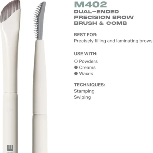 Morphe Augenpinsel M402 Dual-Ended Precision Brow Brush & Comb von