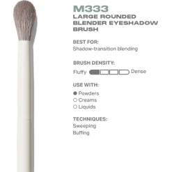 Morphe Augenpinsel M333 Large Rounded Blender Eyeshadow Brush von Sale