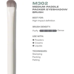 Morphe Augenpinsel M302 Medium Paddle Packer Eyeshadow Brush von