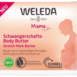 Weleda Babys & Kids Mama Schwangerschafts-Body Butter Beugt Dehnungsstreifen vor und zieht schnell ein von