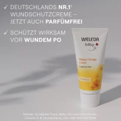 Weleda Babys & Kids Wundschutzcreme parfümfrei Calendula Für normale und sensible Babyhaut von New