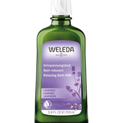 Weleda Badezusätze Lavendel-Entspannungsbad Ätherisches Öl beruhigt, entspannt & fördert einen guten Schlaf von