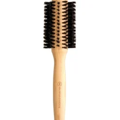 Olivia Garden Bamboo Touch Rundbürste aus Bambus mit 100% reinen Wildschweinborsten von Clearance