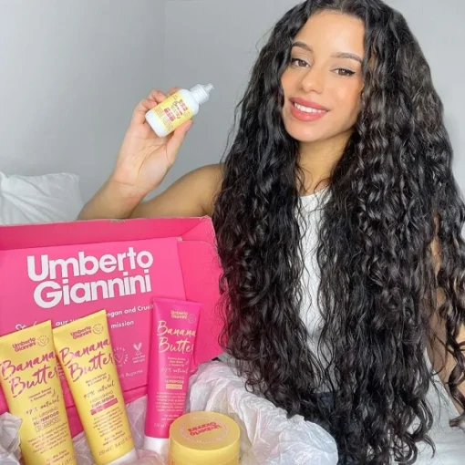 Umberto Giannini Banana Butter Nourishing Superfood Shampoo von
