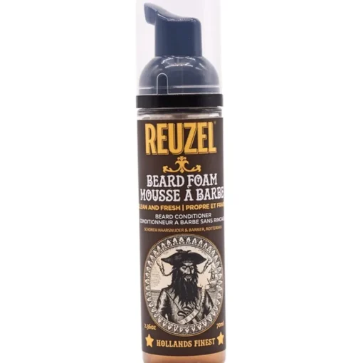 Reuzel Bartpflege Clean + Fresh Beard Foam Mousse A Barbe Bart Conditioner von
