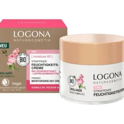 Logona Bio-Rosenextrakt und Apfelsamenextrakt Moisture Lift Straffende Feuchtigkeitscreme von Online