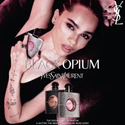 Yves Saint Laurent Black Opium Eau de Parfum Spray Glitter von
