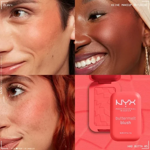 NYX Professional Makeup Blush Buttermelt Blush von Online