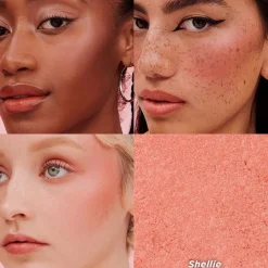 Benefit Blush Shellie Rouge Mini Softem Rosa mit Perlmuttschimmer von