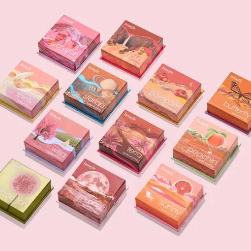 Benefit Blush Shellie Rouge Softem Rosa mit Perlmuttschimmer von
