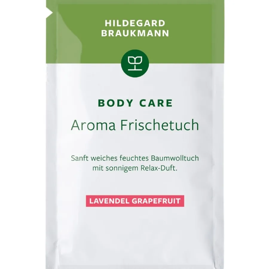 Hildegard Braukmann Body Care Aroma Frischetücher Lavendel Grapefruit von Sale