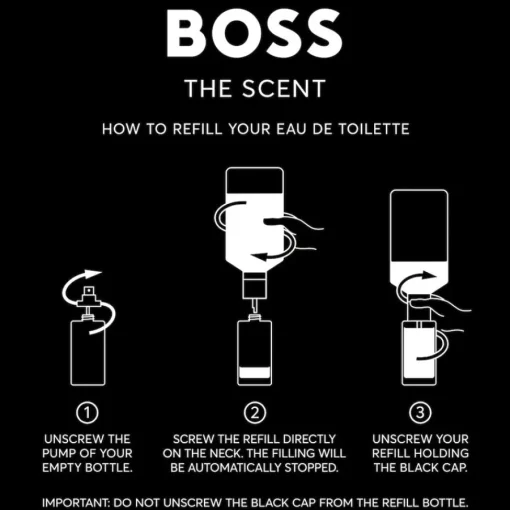 Hugo Boss BOSS The Scent Eau de Toilette Spray Nachfüllbar von New