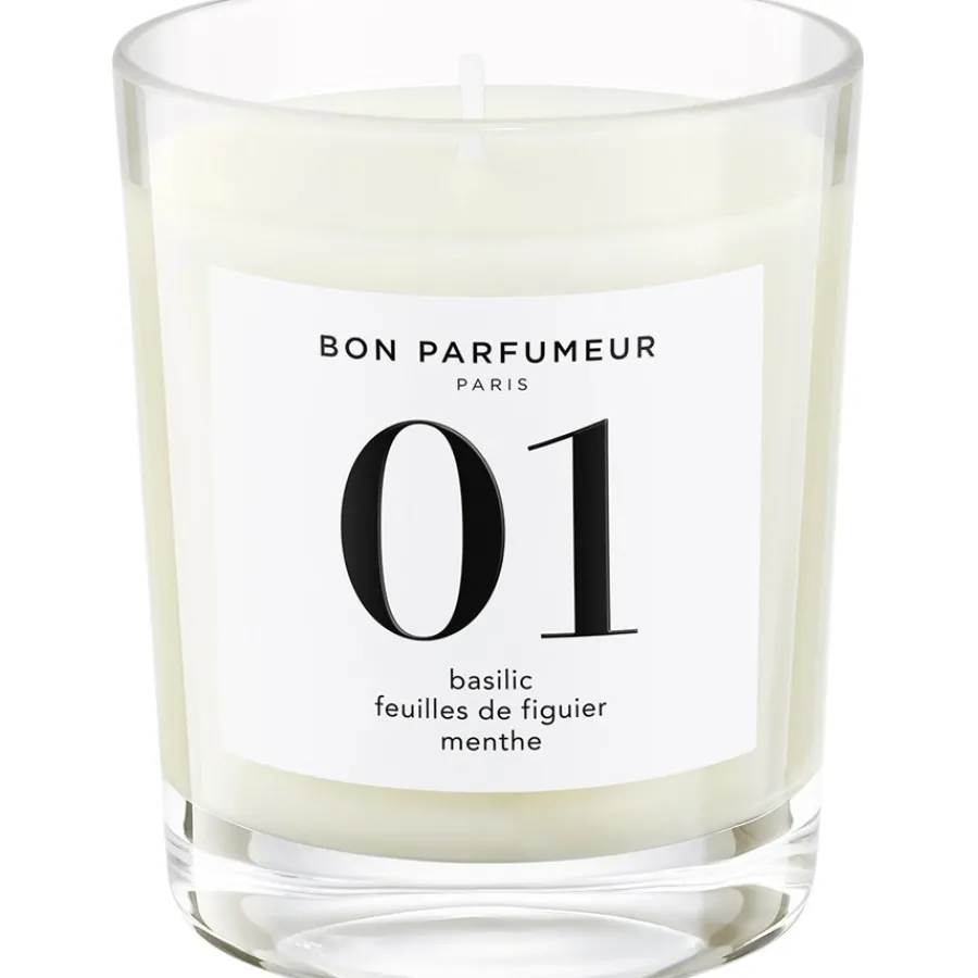 BON PARFUMEUR Candles 01 Basil, Fig Leaf, Mint von