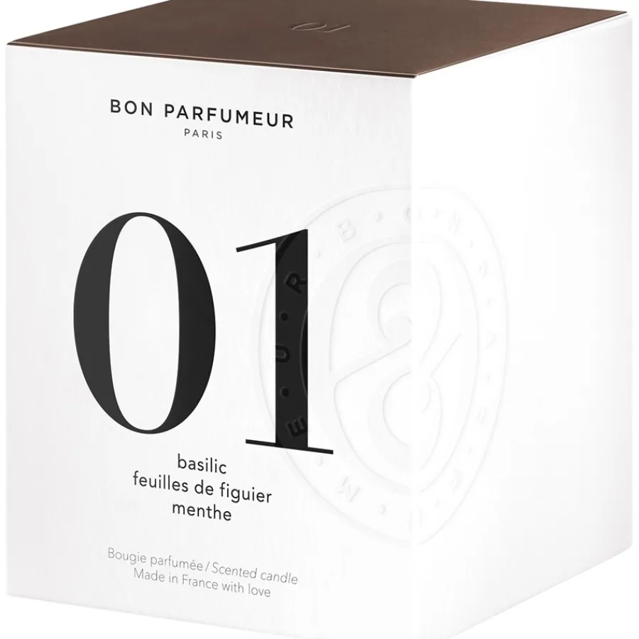 BON PARFUMEUR Candles 01 Basil, Fig Leaf, Mint von