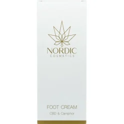 Nordic Cosmetics CBD & Camphor Foot Cream von Clearance