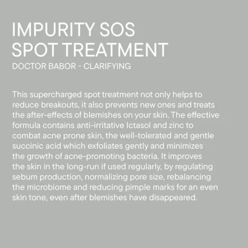 BABOR Clarifying Impurity SOS Spot Treatment von Clearance