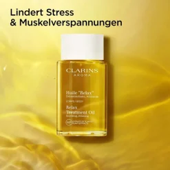 CLARINS Huile "Relax" Entspannendes, beruhigendes Körperpflege-Öl aus 100% Pflanzenextrakten Discount