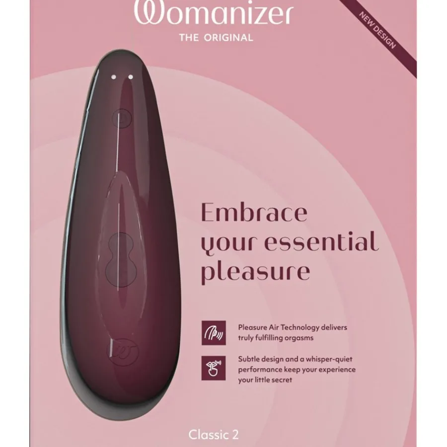 Womanizer Classic 2 Klitoris-Stimulator 2 Bordeaux von