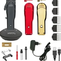 GAMMAu002B Clipper Absolute Alpha Professioneller modularer Haarschneider mit Rotationsmotor von GAMMA+ New