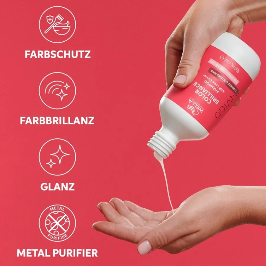 Wella Color Brilliance Color Protection Shampoo Coarse Hair von Discount