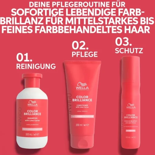 Wella Color Brilliance Vibrant Color Conditioner Fine/Normal Hair von