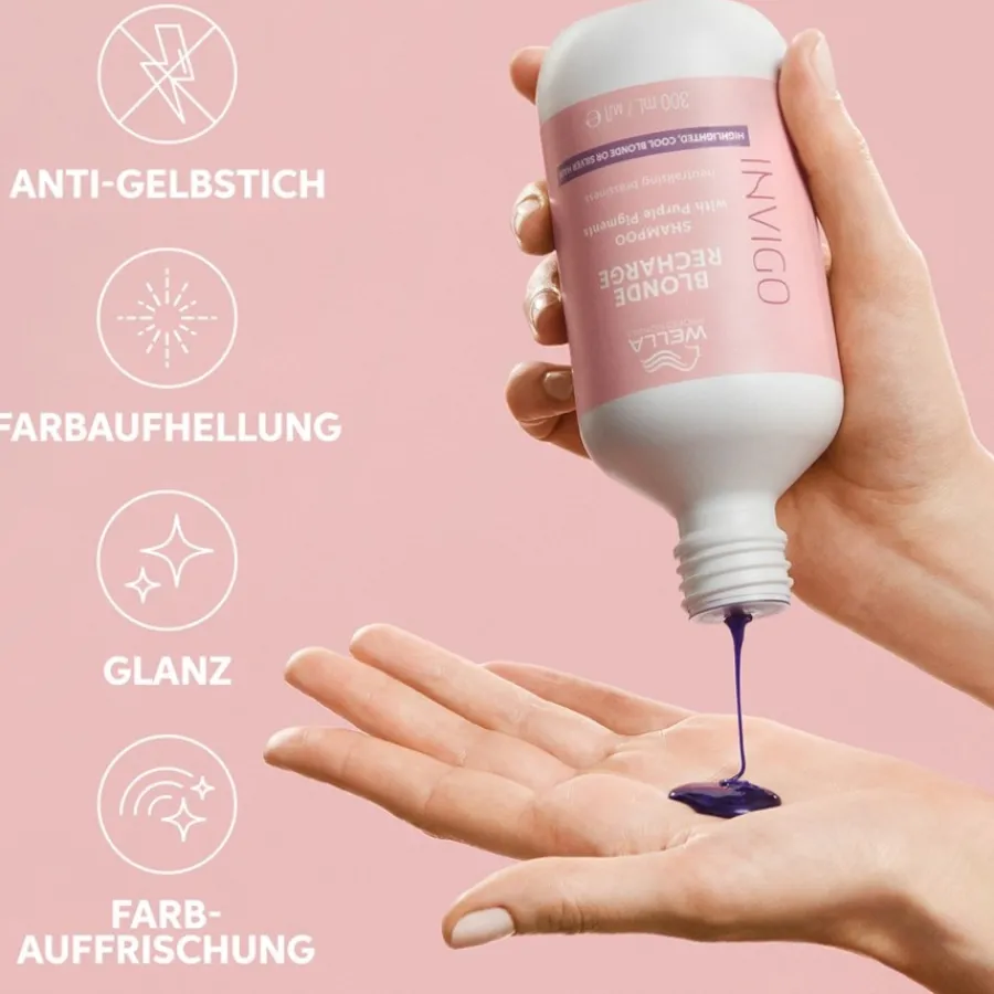 Wella Color Recharge Color Refreshing Shampoo Cool Blonde Blond Recharge von