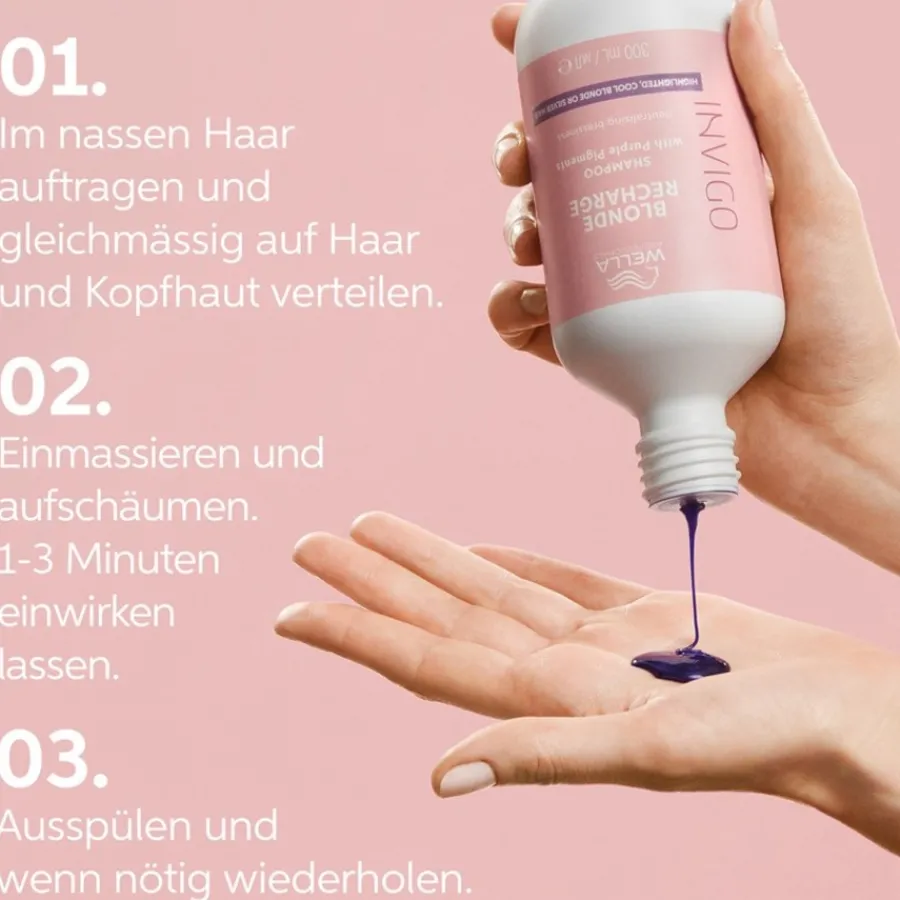 Wella Color Recharge Color Refreshing Shampoo Cool Blonde Blond Recharge von