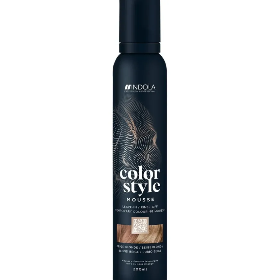 INDOLA Color Style Mousse Beige Blonde von