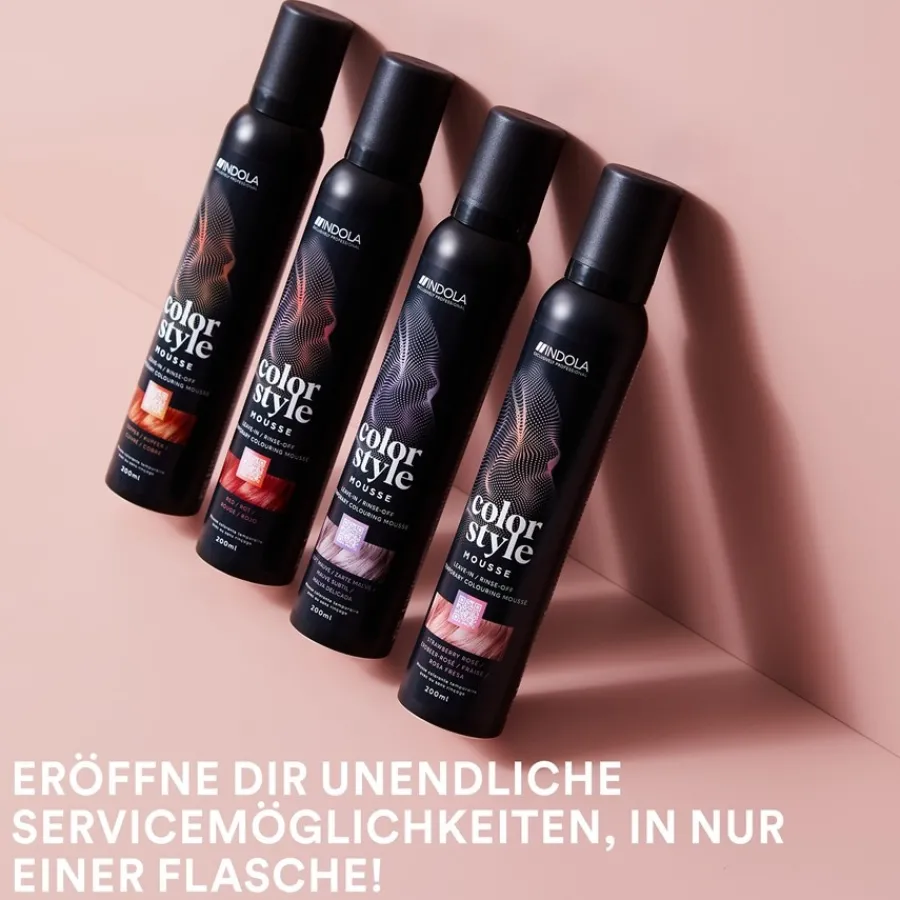 INDOLA Color Style Mousse Beige Blonde von
