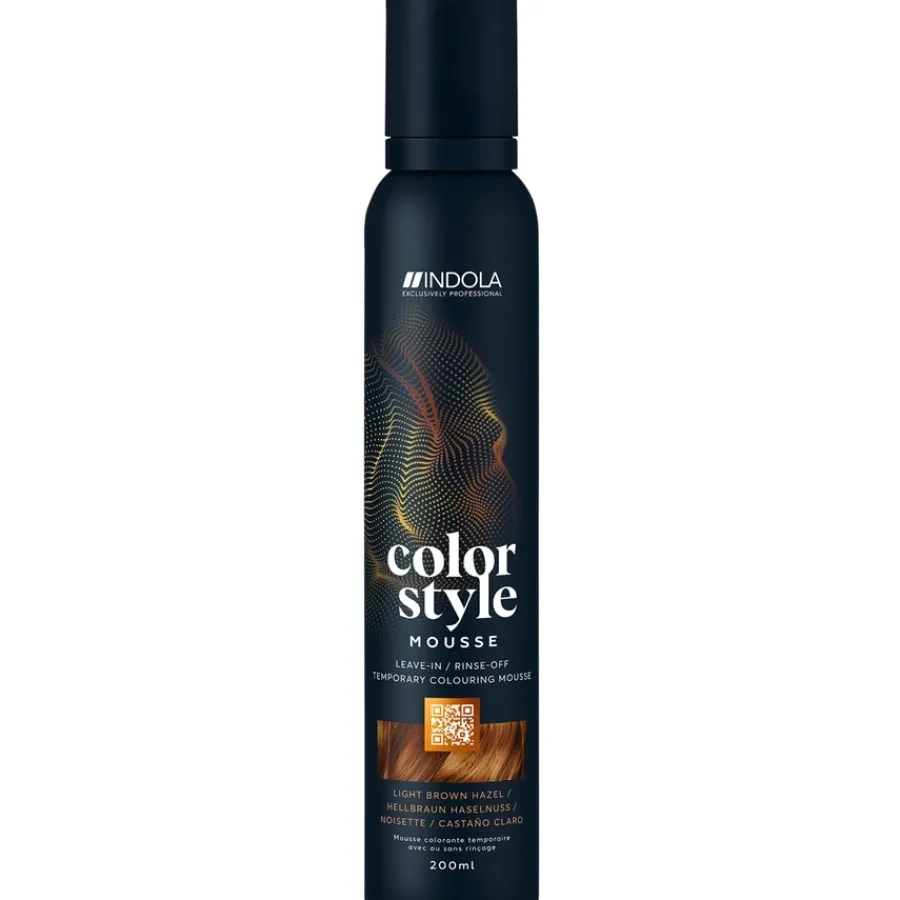 INDOLA Color Style Mousse Light Brown Hazel von Outlet