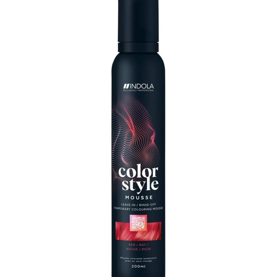 INDOLA Color Style Mousse Red von