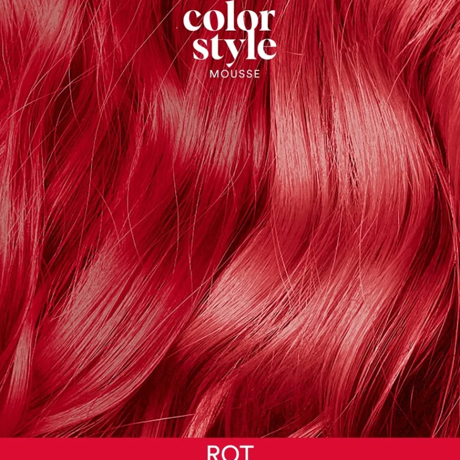 INDOLA Color Style Mousse Red von