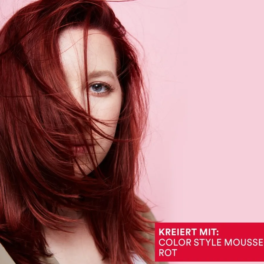 INDOLA Color Style Mousse Red von