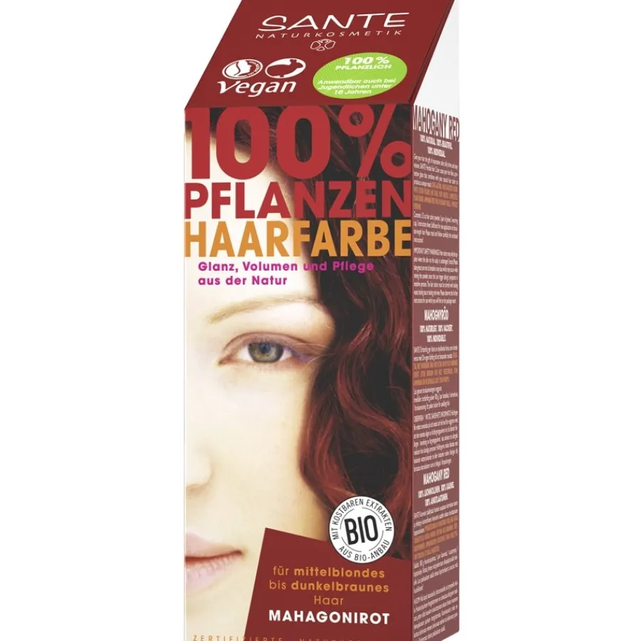 Sante Naturkosmetik Coloration 100% Pflanzen-Haarfarbe-Pulver von Outlet