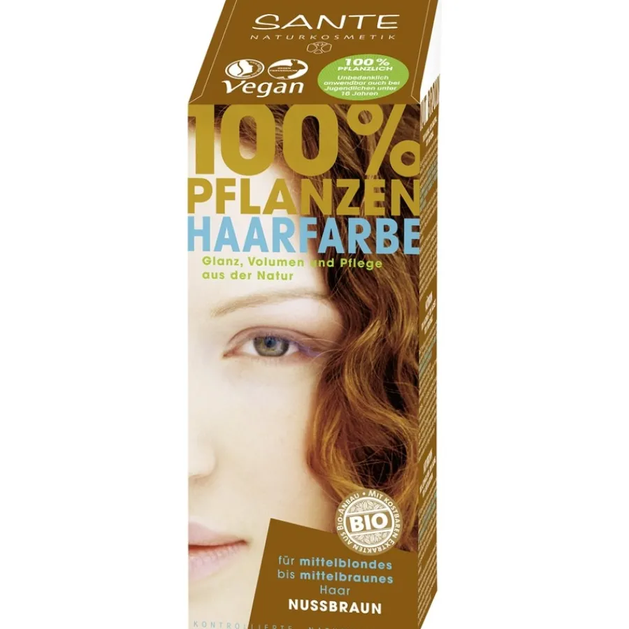Sante Naturkosmetik Coloration 100% Pflanzen-Haarfarbe-Pulver von Outlet