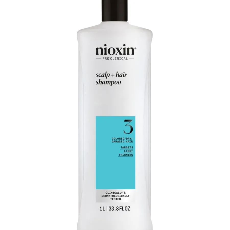 Nioxin Coloriertes, dezent dünner werdendes Haar Cleanser Shampoo Colored Hair Light Thinning von