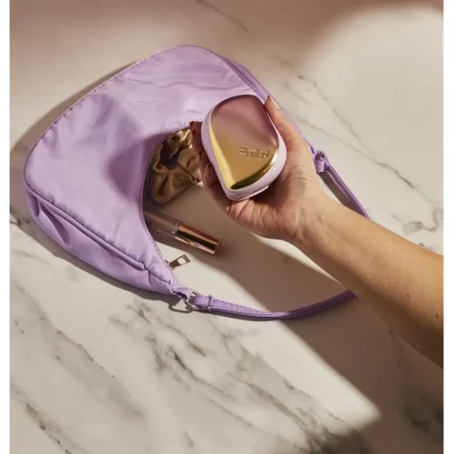 Tangle Teezer Compact Styler Hairbrush Lilac Yellow Straight & Curly Hair von