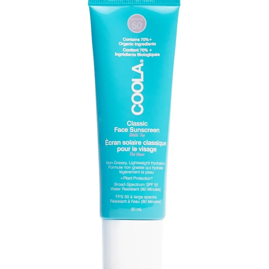 Coola Classic Face Sunscreen SPF 50 White Tea Hot