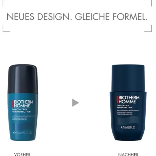Biotherm Homme Day Control Anti-Transpirant Roll-On 48h Day Control Protection von New