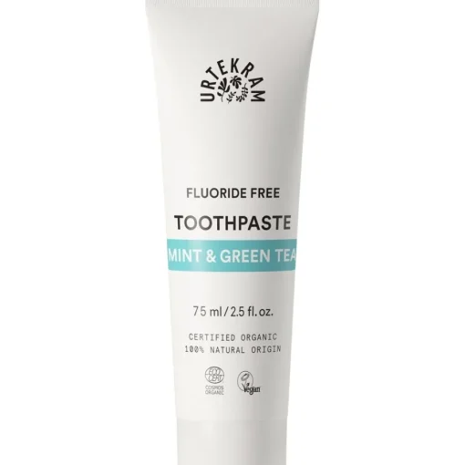 Urtekram Dental Care Fluoride Free Toothpaste Mint & Green Tea von