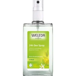 Weleda Deodorants Citrus Fresh Deo Spray Zuverlässige, natürliche Wirkung ohne Aluminiumsalze von