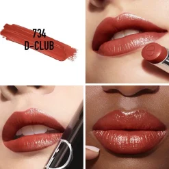 DIOR Addict Lippenstift mit Glanz-Finish – 90 % Inhaltsstoffe natürlichen Ursprungs – Nachfüllbar New