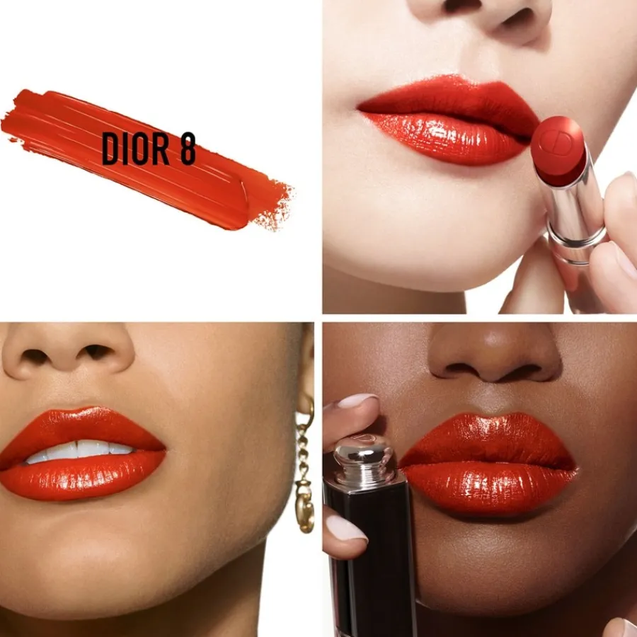 DIOR Addict Refill Refill für den Lippenstift mit Glanz-Finish – Intensive Farbe – 90 % Inhaltsstoffe natürlichen Ursprungs