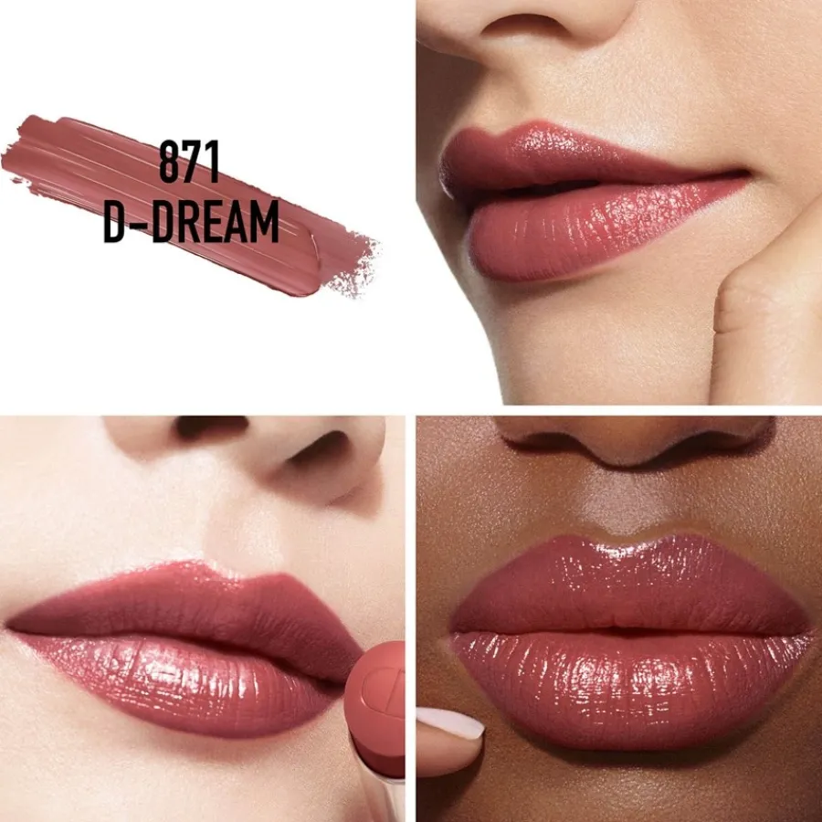 DIOR Addict Refill Refill für den Lippenstift mit Glanz-Finish – Intensive Farbe – 90 % Inhaltsstoffe natürlichen Ursprungs