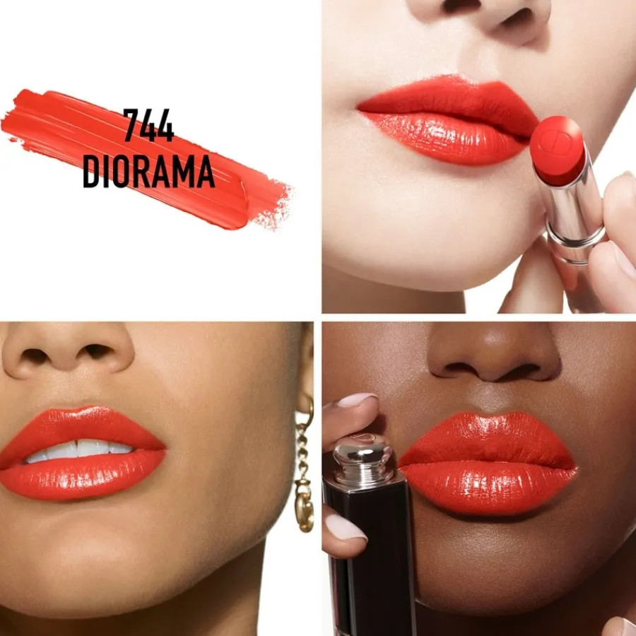 DIOR Addict Refill Refill für den Lippenstift mit Glanz-Finish – Intensive Farbe – 90 % Inhaltsstoffe natürlichen Ursprungs